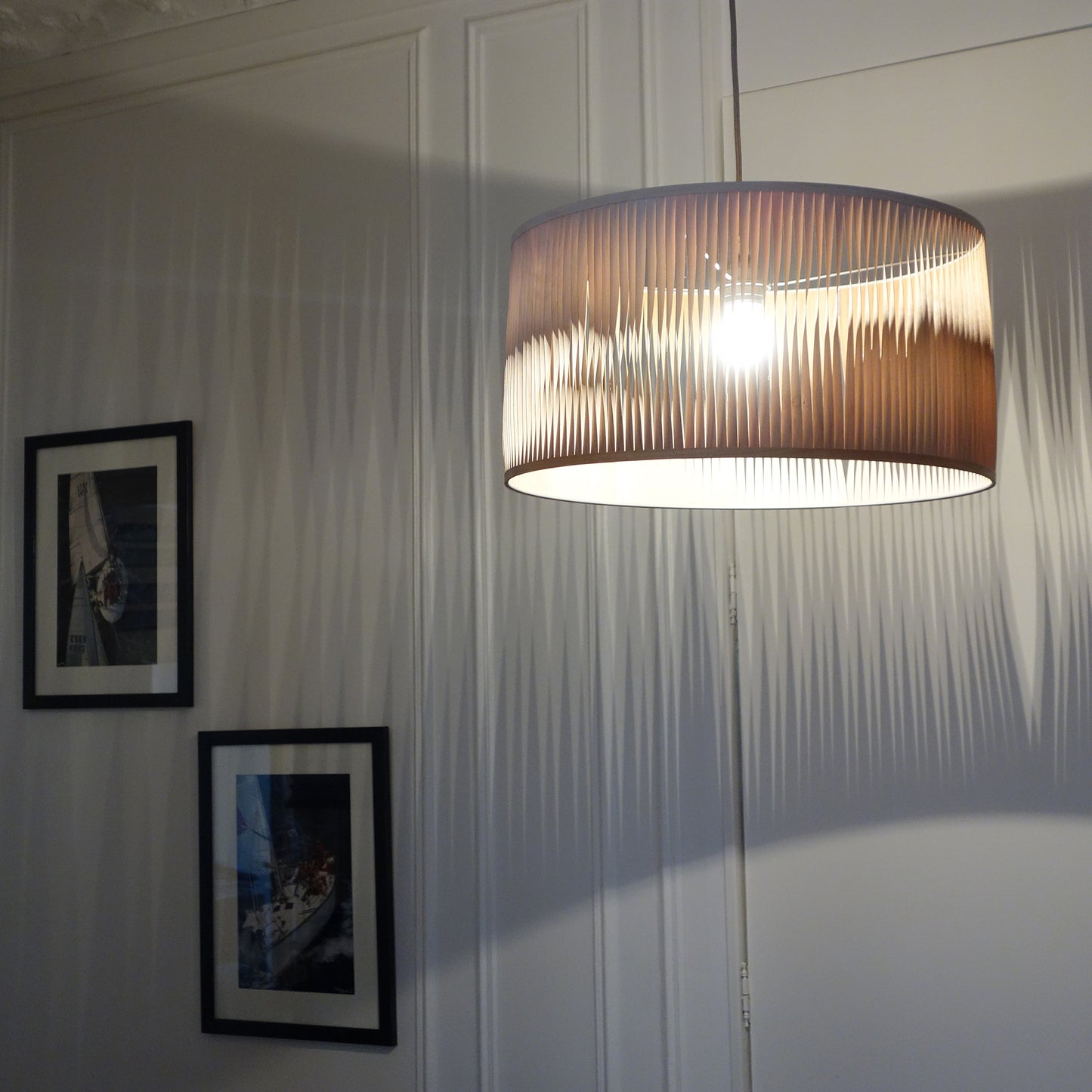 Suspension Twist Bicolore M blanc